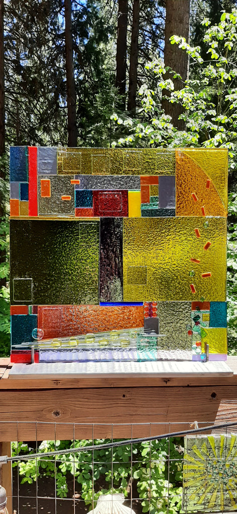 Dana Boyko Fused Glass fine art for windows compilation 2