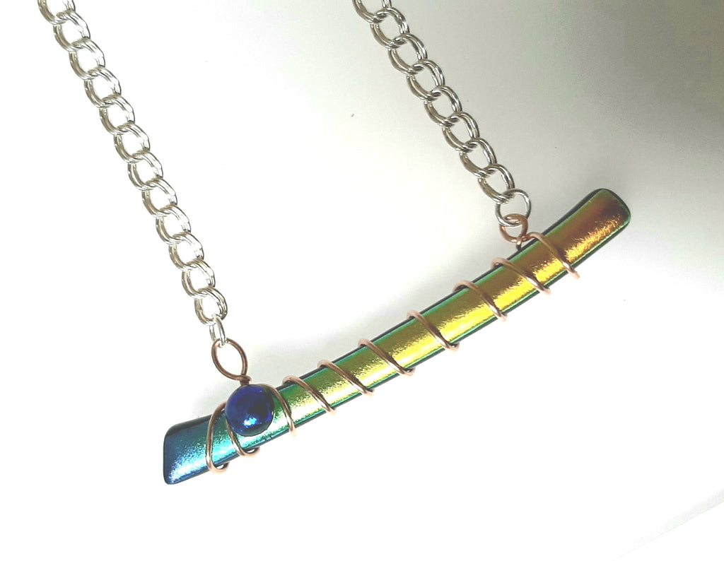 f horizon Dana Boyko Fused Glass collection necklace 