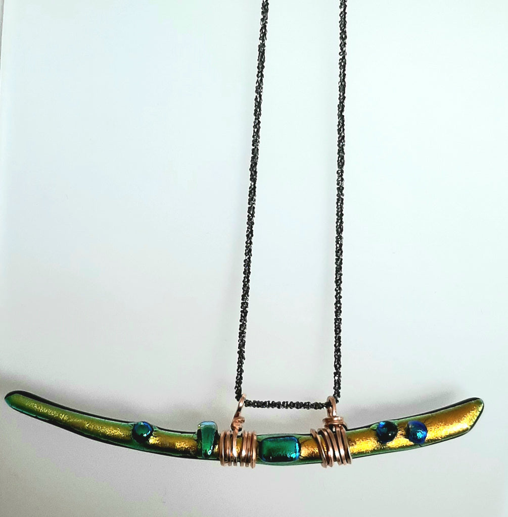 b horizon Dana Boyko Fused Glass collection necklace 
