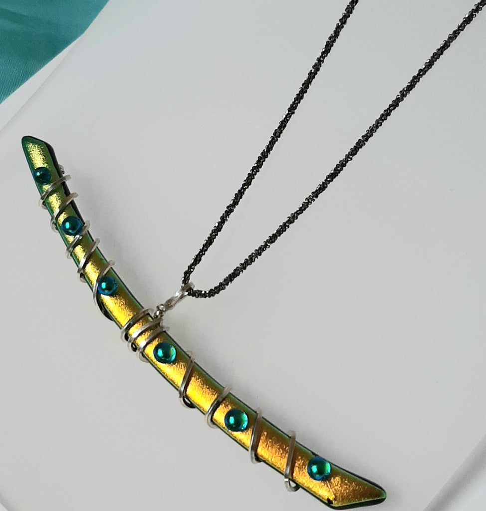e horizon Dana Boyko Fused Glass collection necklace 